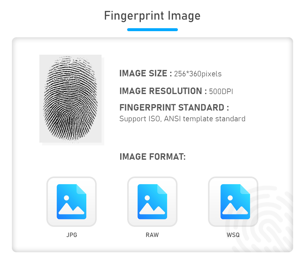 HF4000Plus Fingerprint Scanner Images