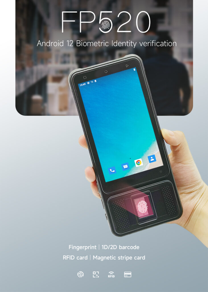 FP520 Biometric Fingerprint Handheld Terminal - HFSECURITY