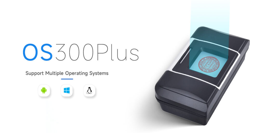 OS300Plus Stamp Collection Fingerprint Scanner