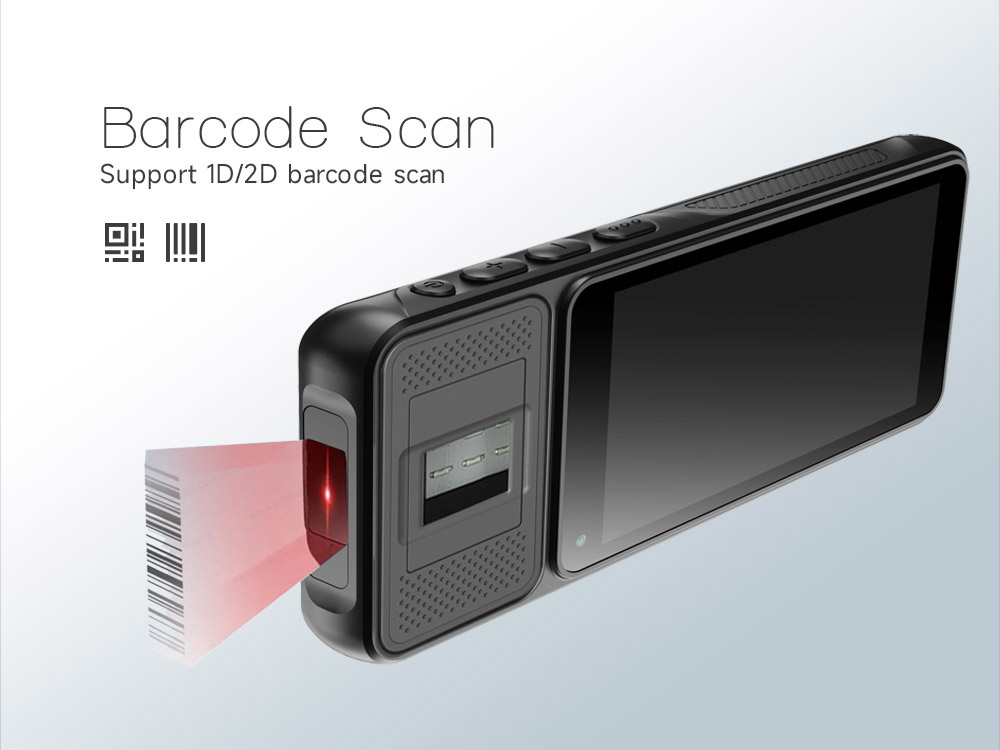 barcode scan fingerprint tablet